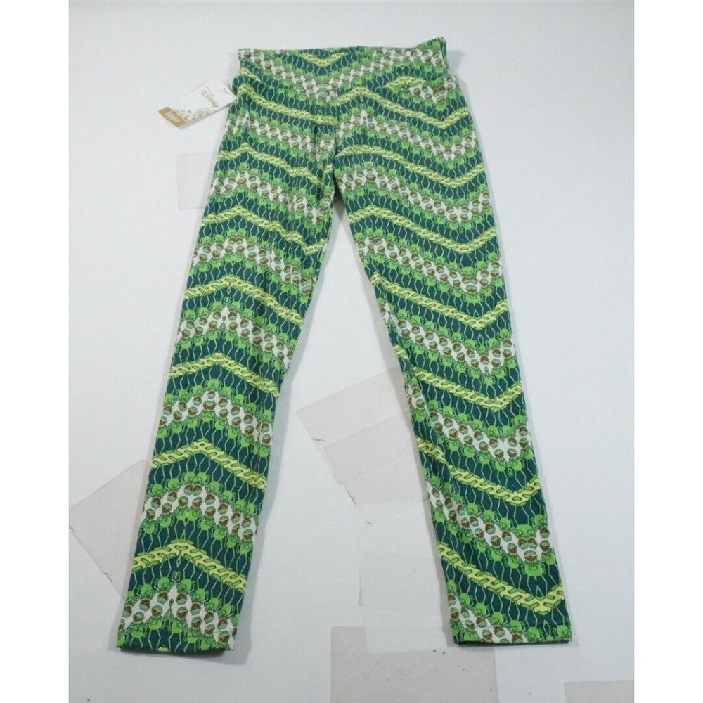 Lularoe Women's Kermit The Frog Leggings One Size